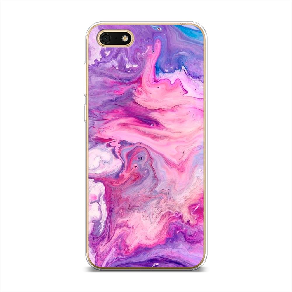 

Чехол на Huawei Honor 7A "Нежно-розовая абстракция", Розовый, 66350-3