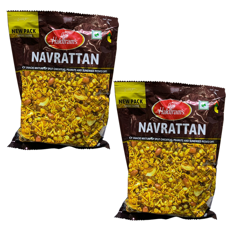 Закуска индийская NAVRATTAN Haldiram's (2 шт. по 200 г)