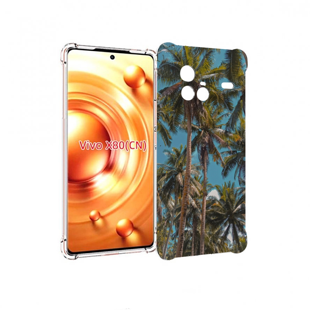 

Чехол Mypads Летние Пальмы Для Vivo X80, Прозрачный, Tocco