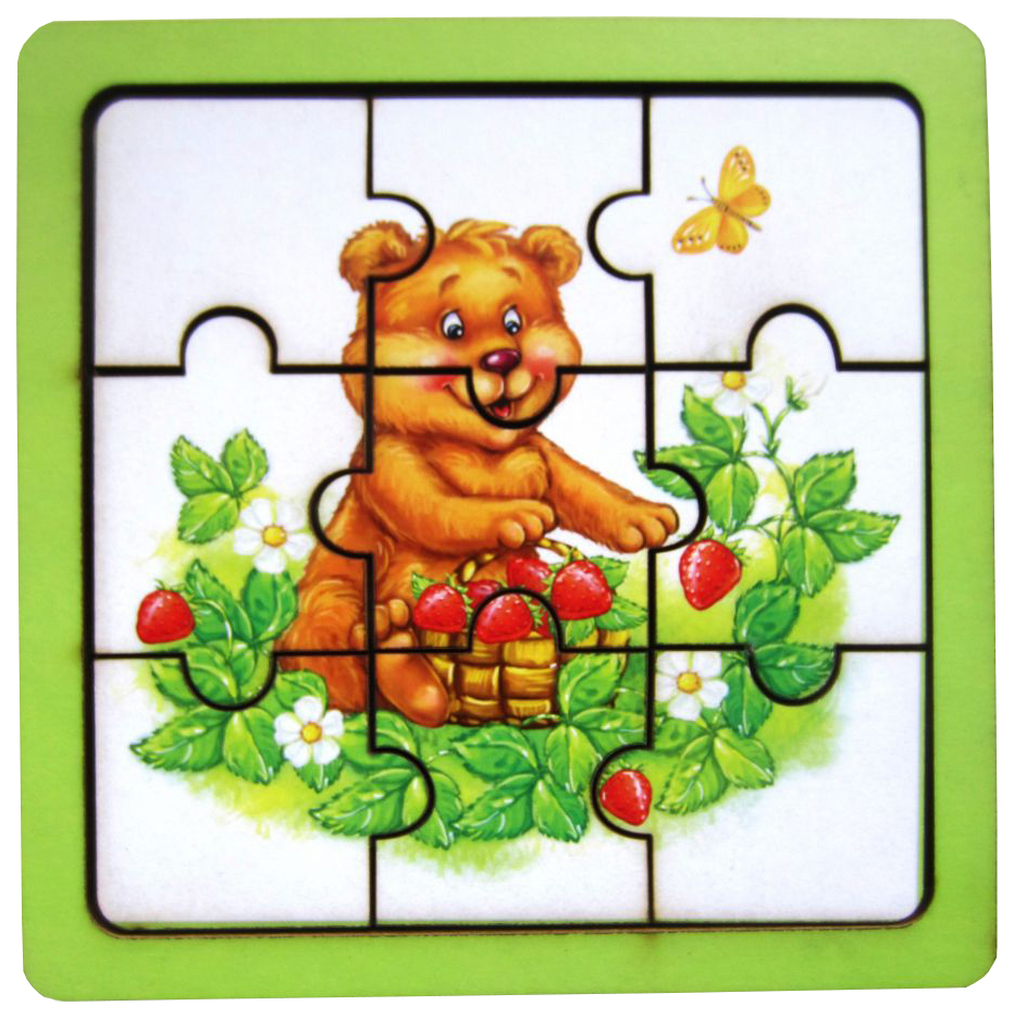 

Пазл Smile Decor "Мишка с ягодой"