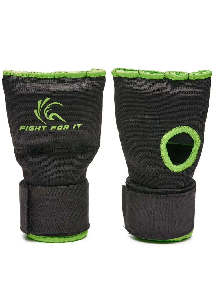 

Перчатки для фитнеса Kango KSH-06, black/green, L, KSH-06