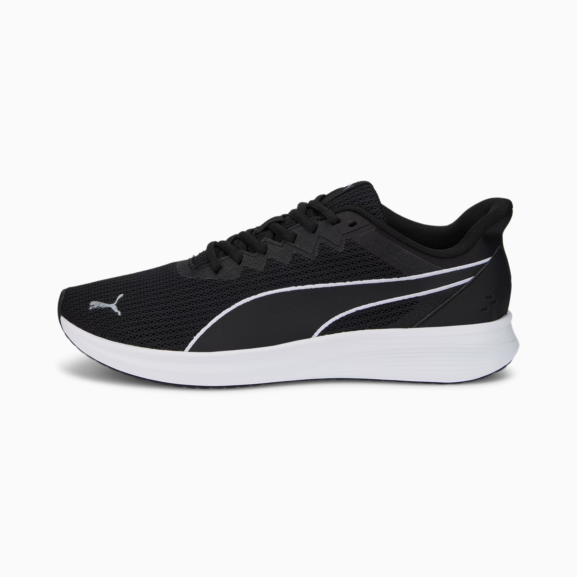 

Кроссовки мужские Puma Transport Modern Black-White-P 37703001 черные 37.5 RU, Черный, Transport Modern Black-White-P