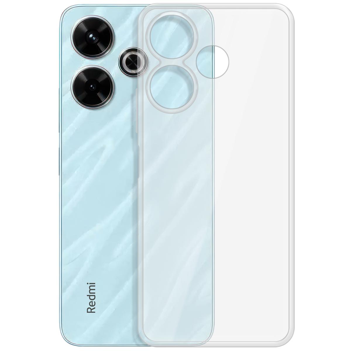 

Чехол-накладка Krutoff Clear Case для Xiaomi Redmi 13, Прозрачный