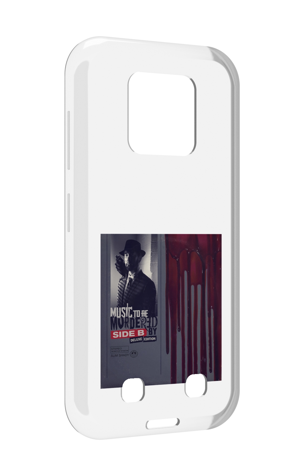 

Чехол MyPads Eminem MUSIC TO BE MURDERED BY для Oukitel WP18, Прозрачный, Tocco
