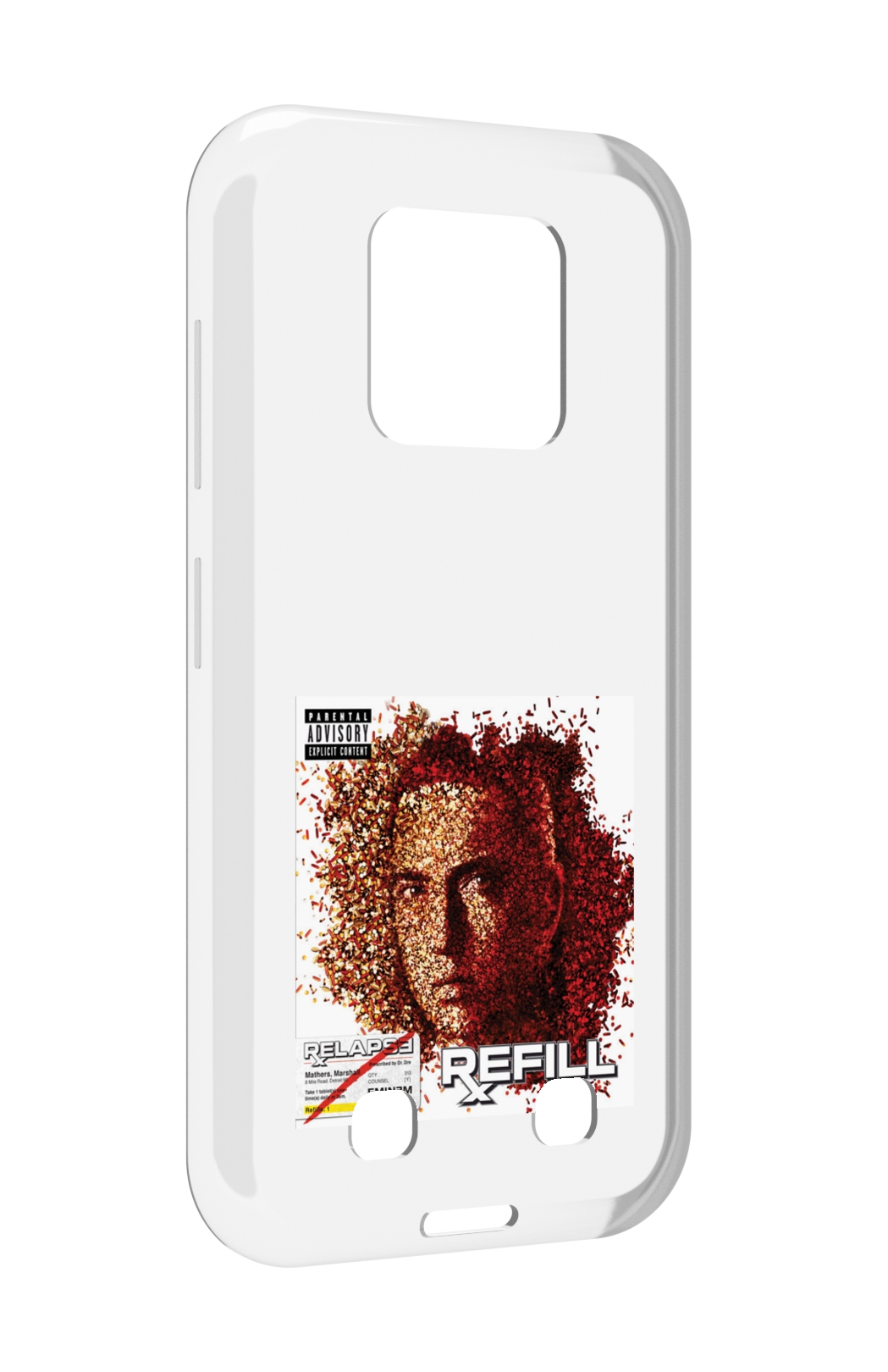 

Чехол MyPads Eminem RELAPSE, REFILL для Oukitel WP18, Прозрачный, Tocco