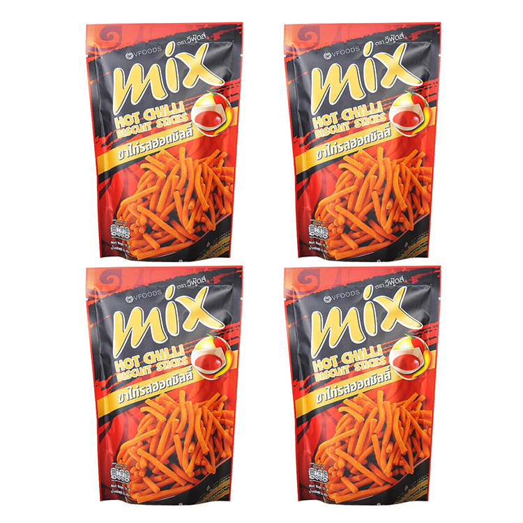 Палочки хрустящие MIX со вкусом чили перца (4 шт. по 60 г)