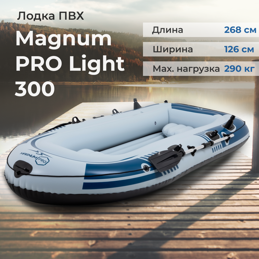 Лодка ПВХ Magnum Pro Light 300 11390₽