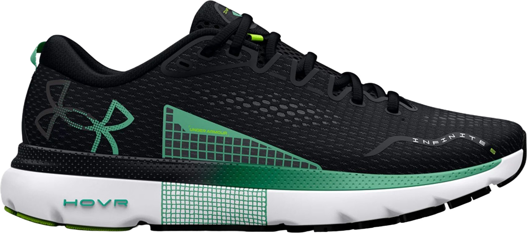 

Кроссовки мужские Under Armour Hovr Infinite 5 черные 9 US, Черный, Hovr Infinite 5