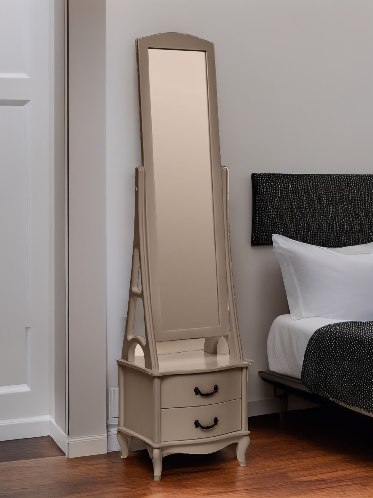 

Зеркало напольное Wissar home Джульетта мокко, Бежевый