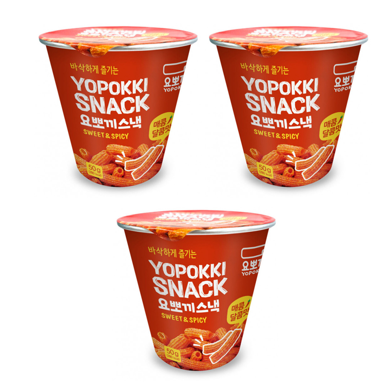 

Снек Yopokki остро-пряный Sweet&Spicy (3 шт. по 50 г)
