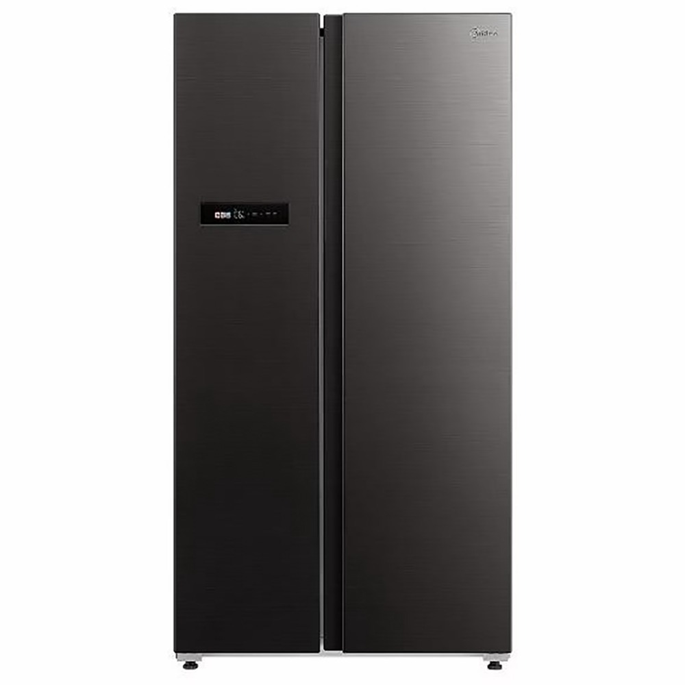 Холодильник Midea MDRS791MIE28 черный двухкамерный холодильник midea mdrb470mgf33o