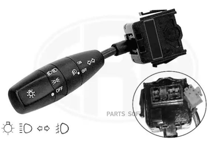 

Переключатель Подрулевой Chevrolet Lanos/Matiz/Spark Указат. Поворота (С П/Т) Era 440255