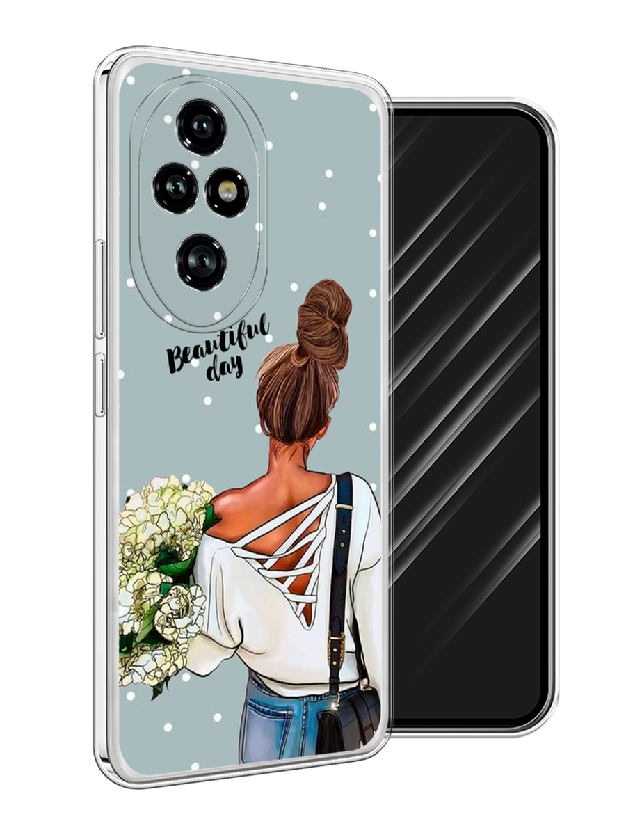 

Чехол Awog на Honor 200 Pro "Beautiful day", Голубой;коричневый;бежевый, 6124850-1