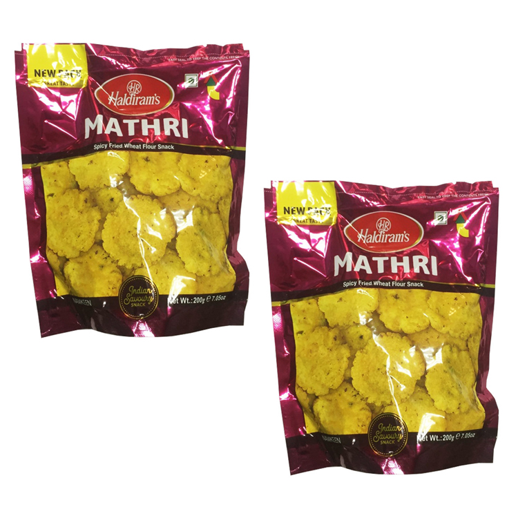 Закуска индийская MATHRI Haldiram\'s (2 шт. по 200 г)