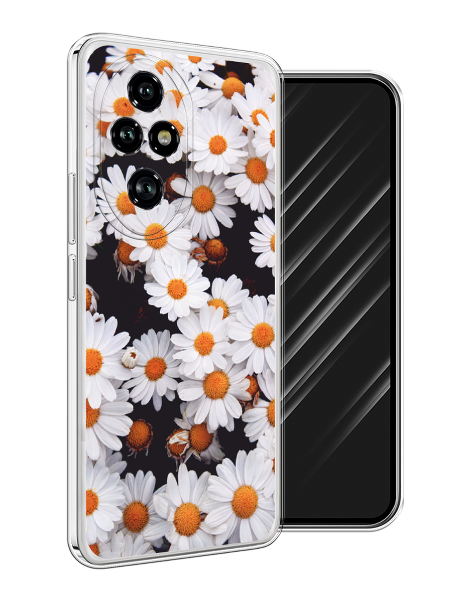 

Чехол Awog на Honor 200 Pro "Ромашковое поле", Белый, 6124850-1