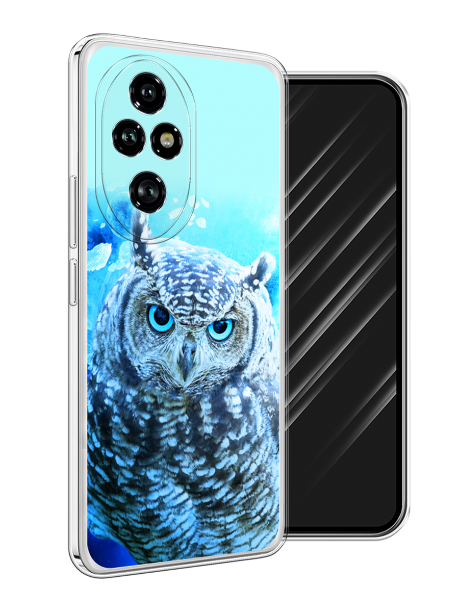 

Чехол Awog на Honor 200 Pro "Сова арт 7", Синий;голубой, 6124850-1