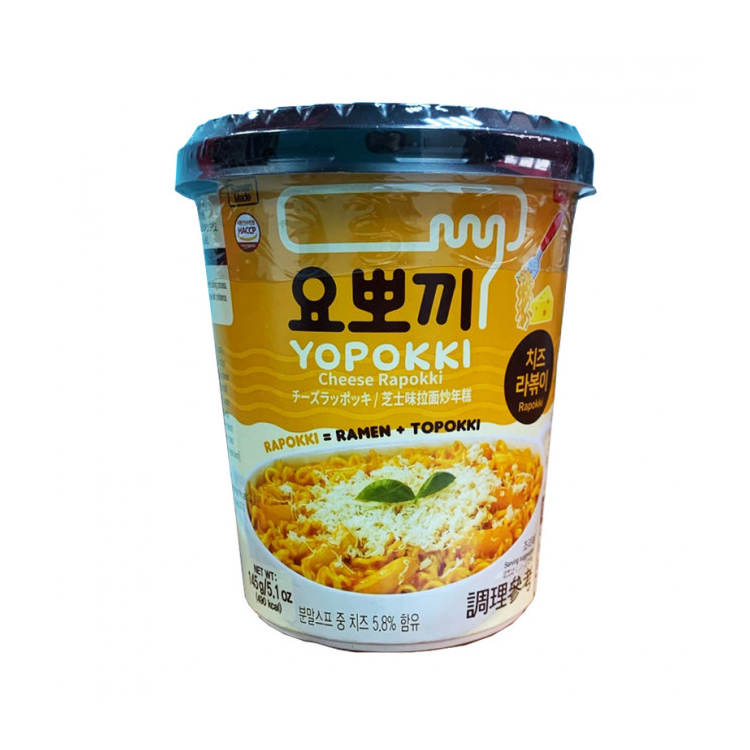 Рисовые палочки Topokki сыр, 145 г
