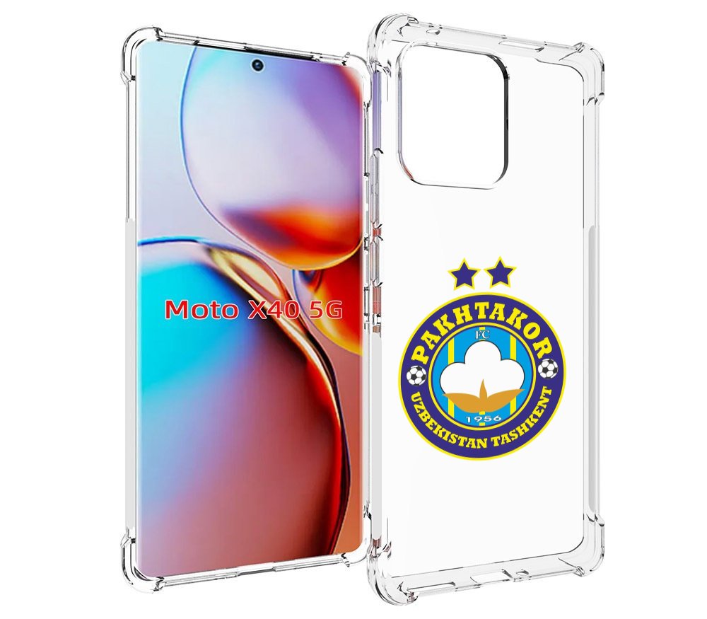 

Чехол MyPads Фк Пахтакор Pakhtakor мужской для Motorola Moto X40, Прозрачный, Tocco