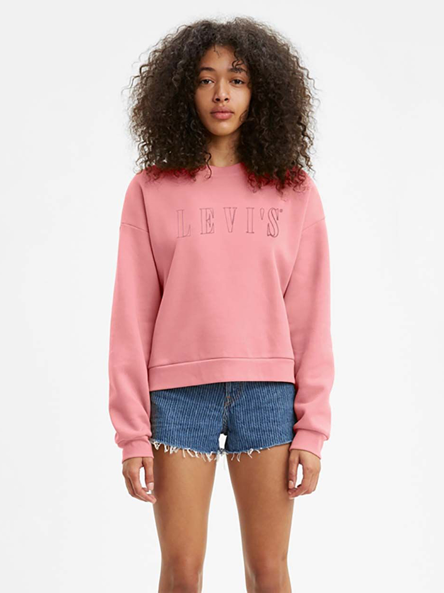 

Свитшот женский Levi's 85283-0029 розовый S, 85283-0029