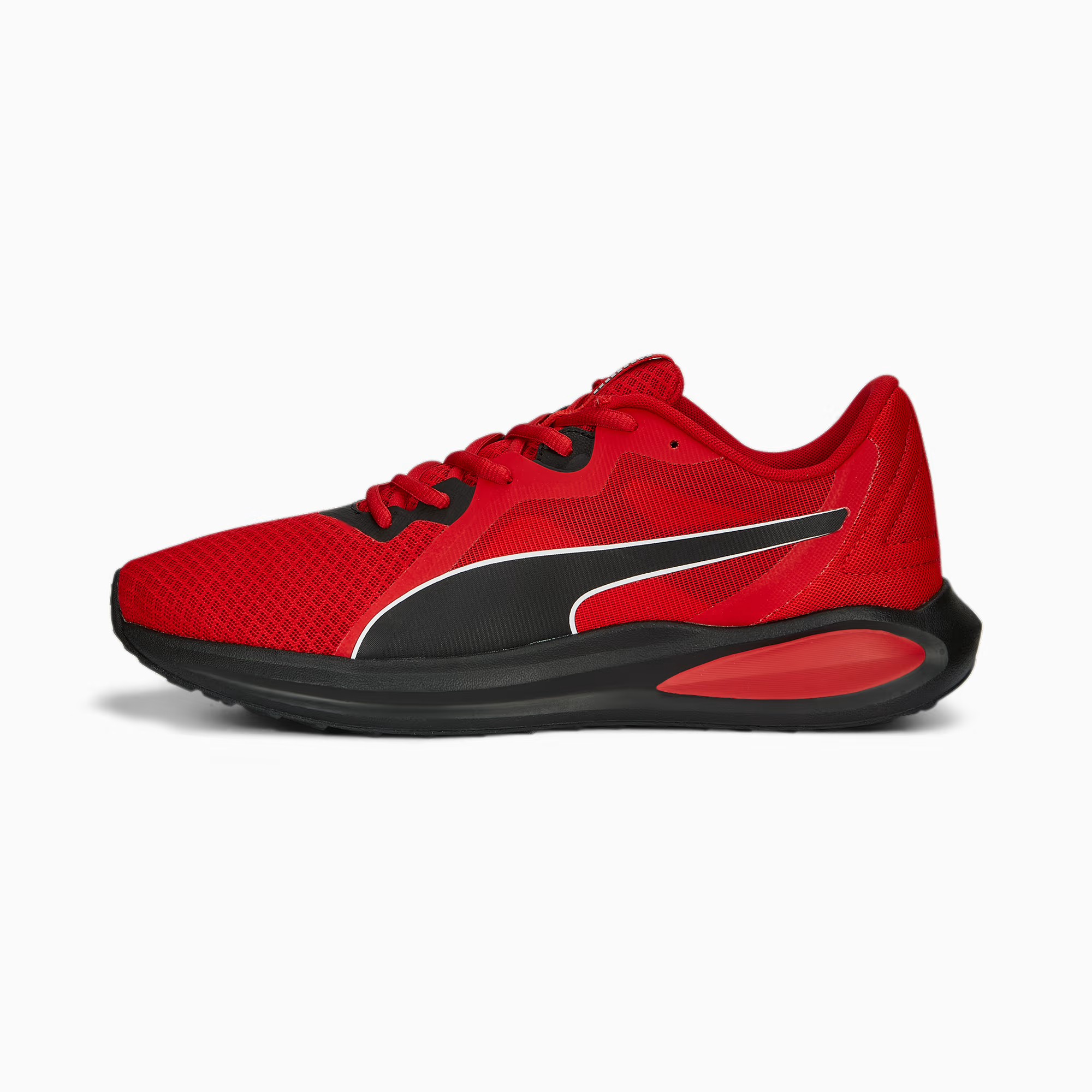 

Спортивные кроссовки унисекс PUMA Twitch Runner Fresh For All Time 37798104 красные 45 RU, Красный, Twitch Runner Fresh For All Time