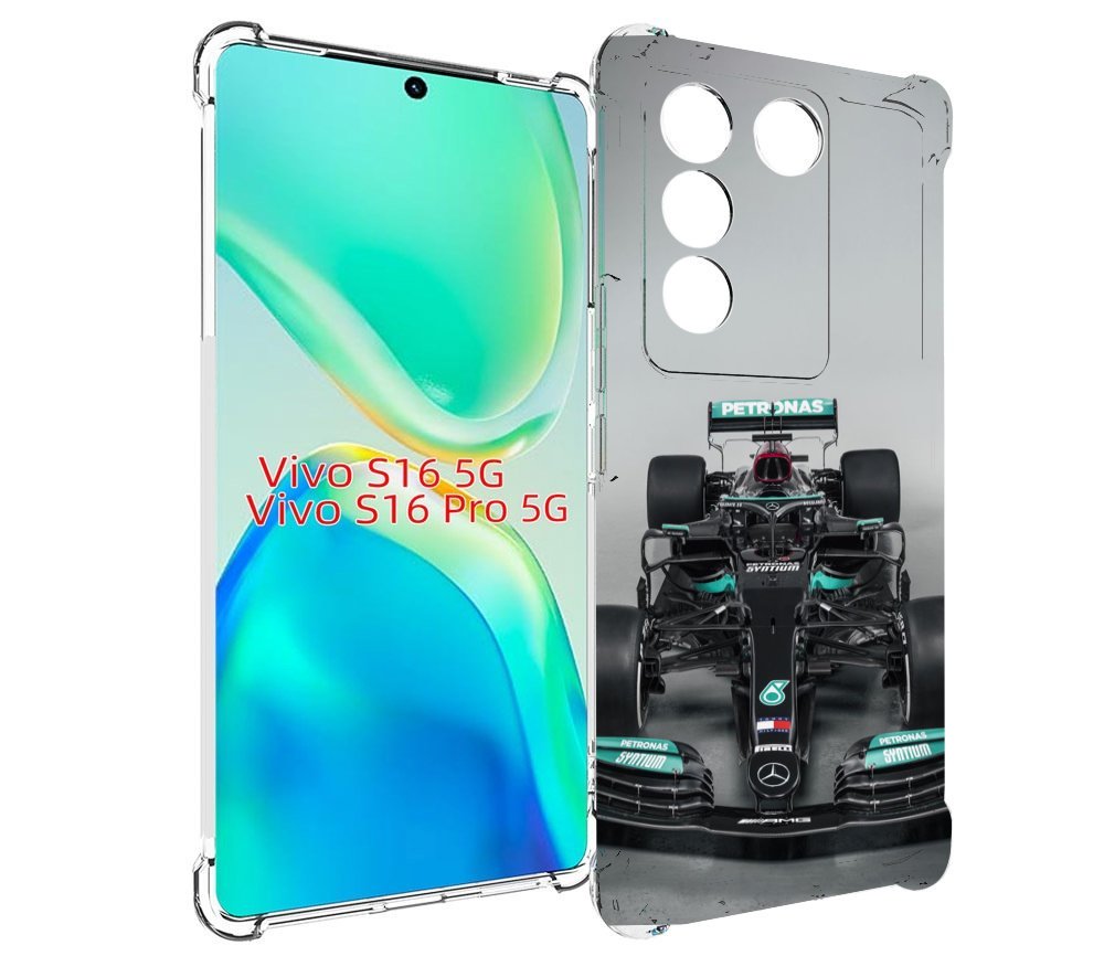 

Чехол MyPads формула 1 мерседес для Vivo S16 5G / S16 Pro 5G / V27 / V27 Pro, Tocco