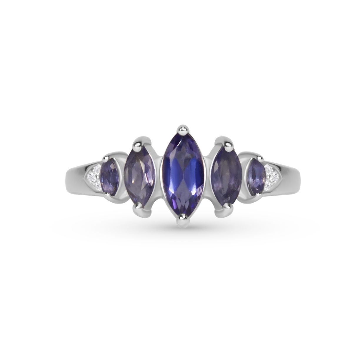 

Кольцо из серебра с иолитом р. 17 Balex Jewellery 1410931799, 1410931799