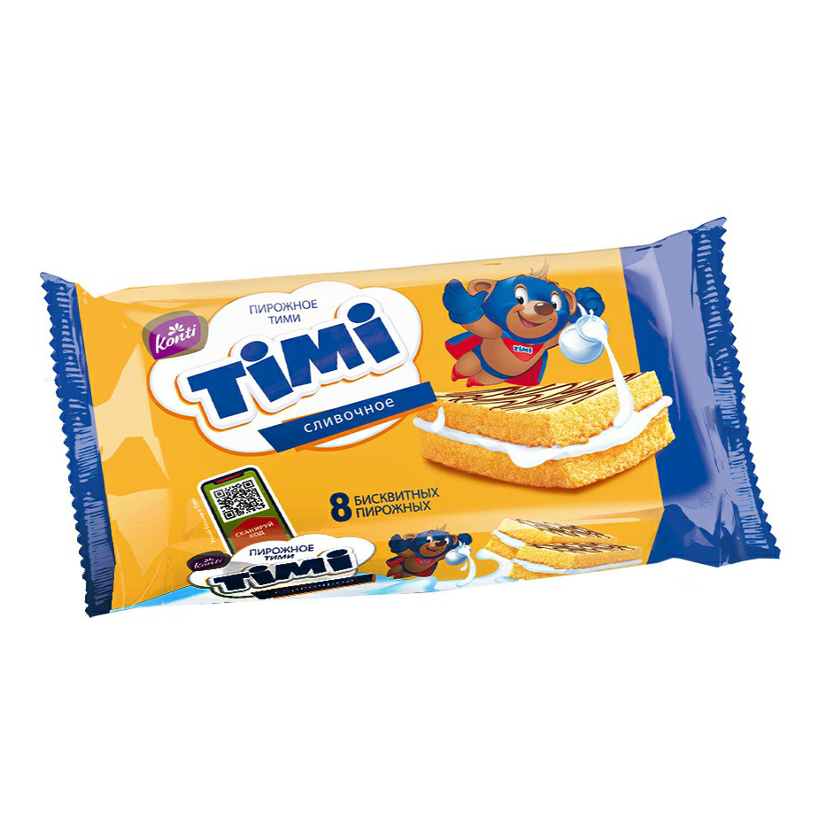 

Пирожное Timi сливочное 240 г