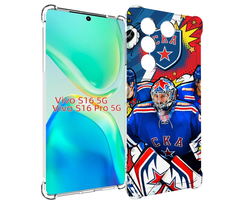 

Чехол MyPads хк ска спб мужской для Vivo S16 5G/S16 Pro 5G/V27/V27 Pro, Tocco