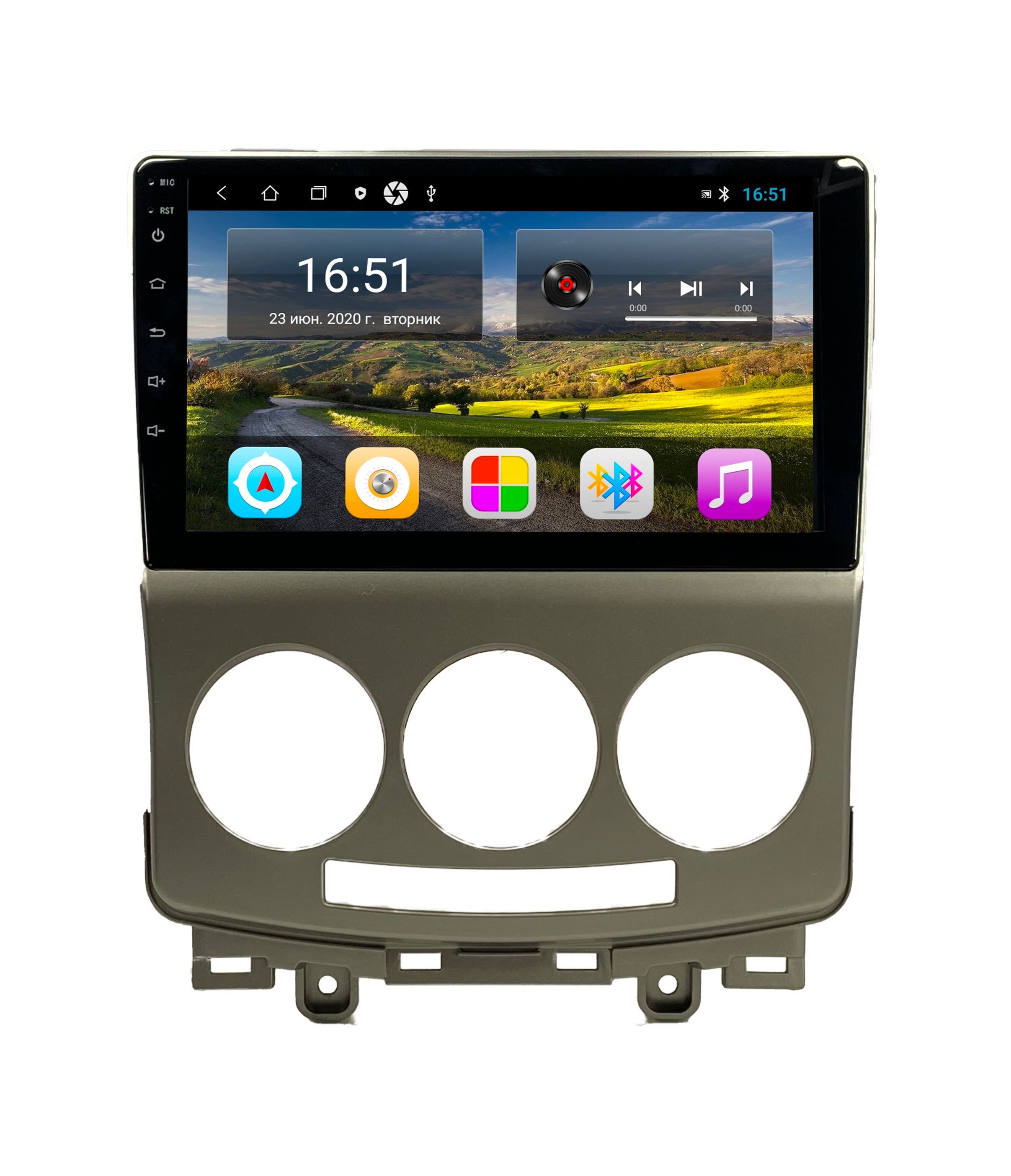 Штатная автомагнитола Zenith Mazda 5 2005-2010 Android 12 216GB Мультируль ШГУ 1821200₽