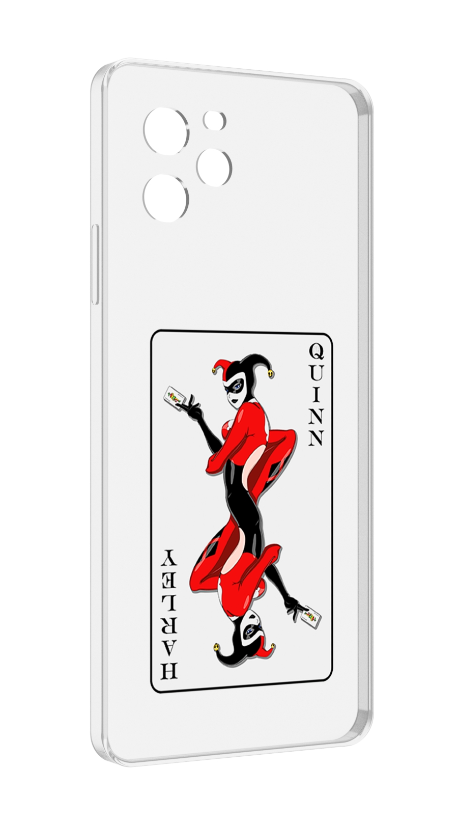 

Чехол MyPads королева-джокера для Huawei Nova Y61 / Huawei Enjoy 50z, Прозрачный, Tocco