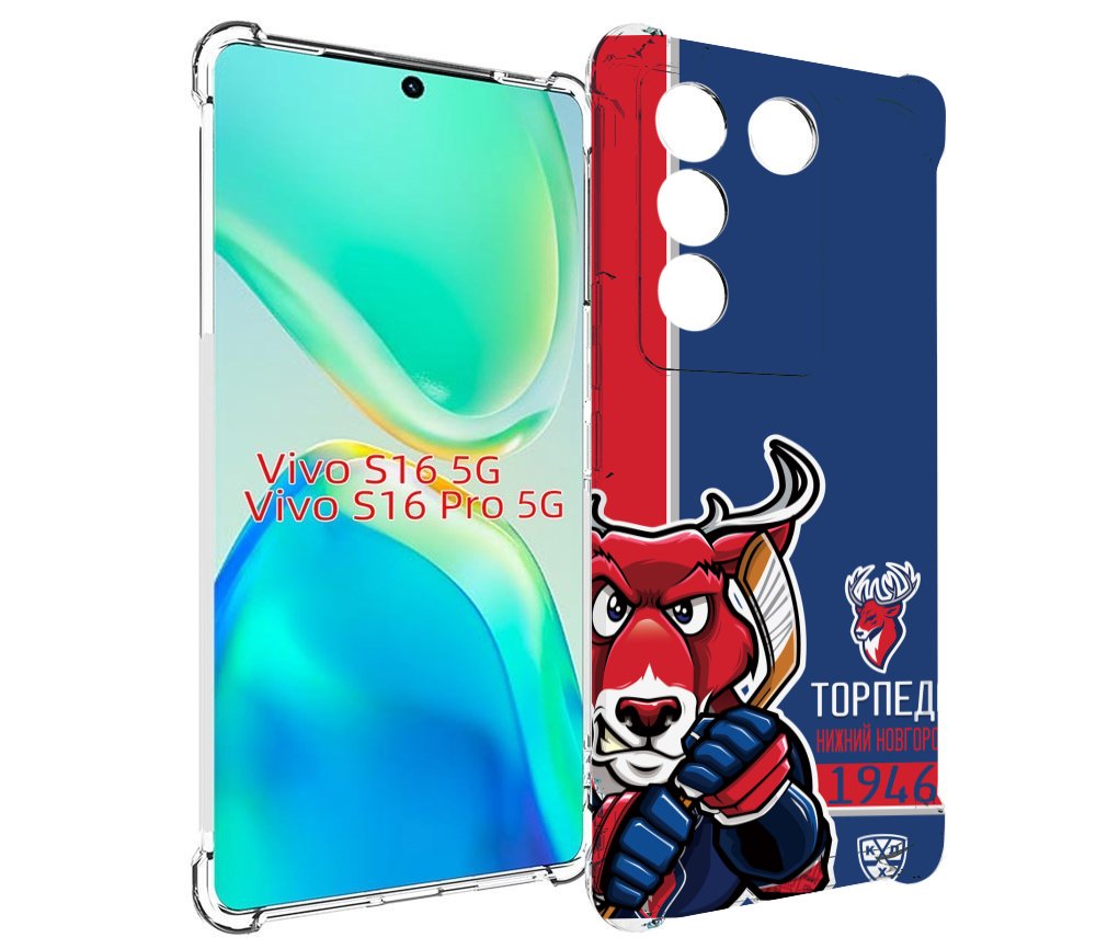 

Чехол MyPads хк торпедо нижний новгород мужской для Vivo S16 5G / S16 Pro 5G / V27 / V..., Tocco
