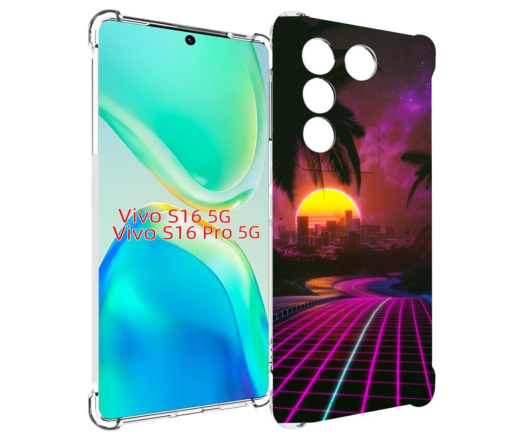

Чехол MyPads хотлайнмайами 2 для Vivo S16 5G/S16 Pro 5G/V27/V27 Pro, Tocco