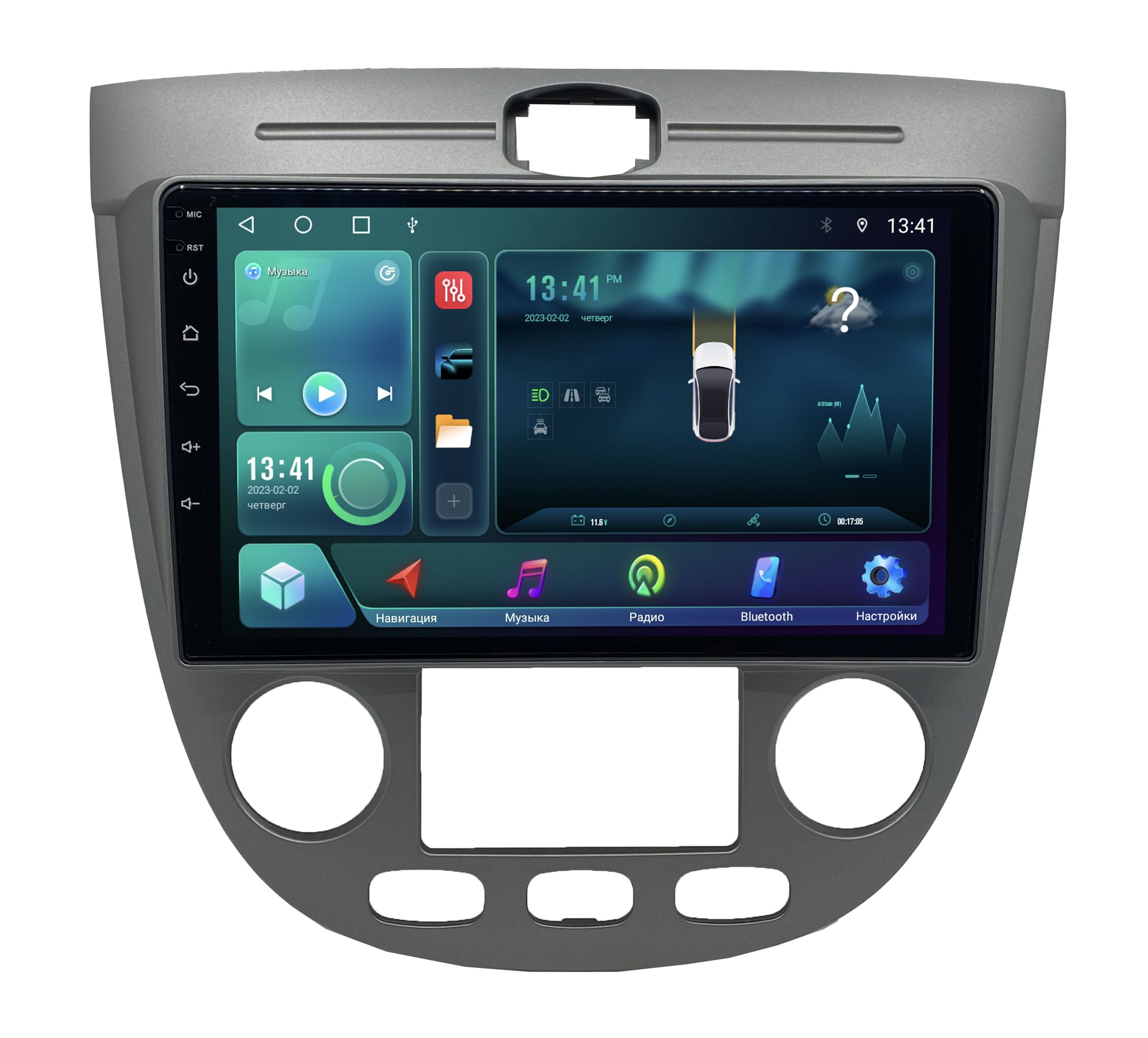 Штатная магнитола Zenith Chevrolet Lacetti 2004-2013 хетчбэкуниверсал климатконтр 1960900₽