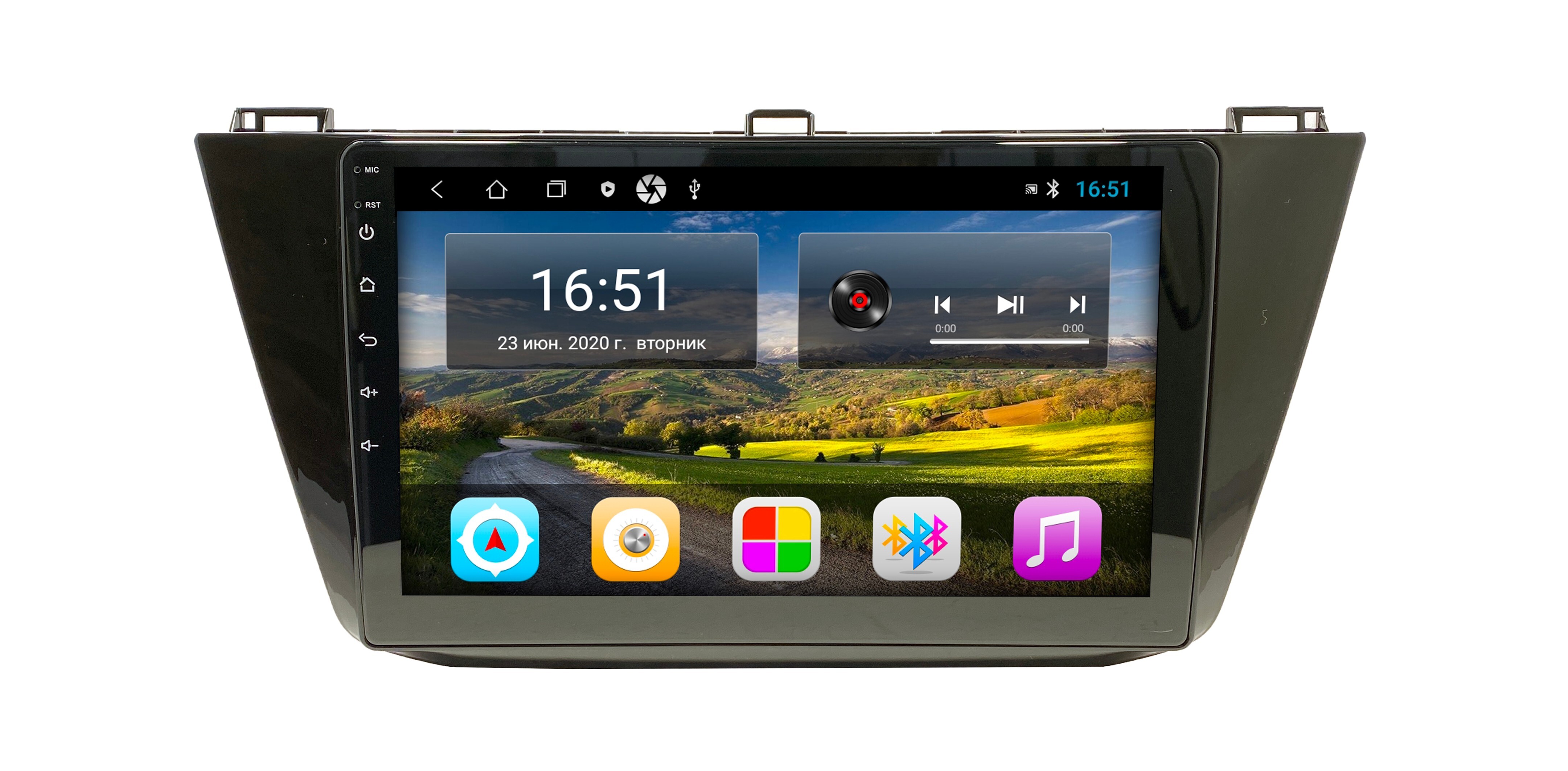 Штатная автомагнитола Zenith Volksvagen Tiguan 2017 Android 12 216GB Мультируль 1877900₽