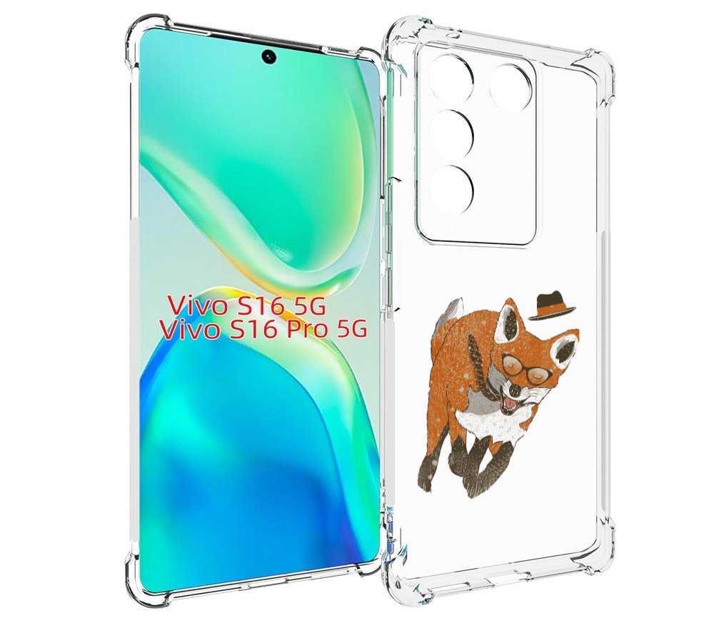 

Чехол MyPads шустрый лис для Vivo S16 5G / S16 Pro 5G / V27 / V27 Pro, Tocco