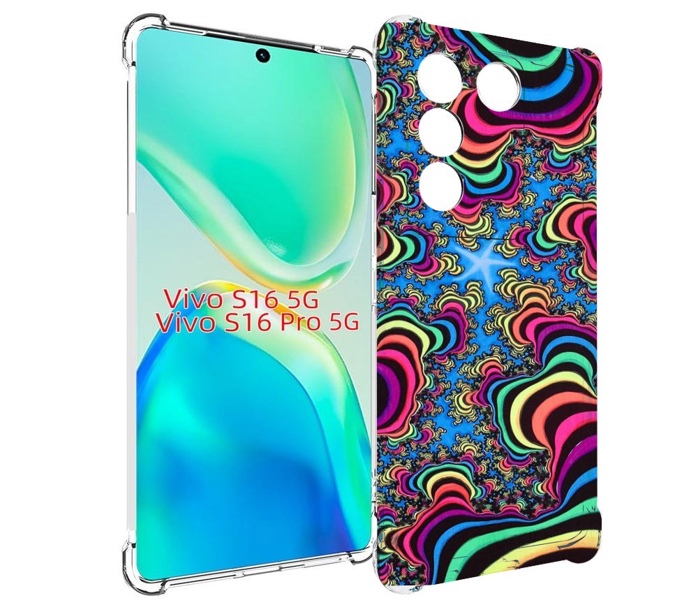 

Чехол MyPads щупальца иллюзия для Vivo S16 5G/S16 Pro 5G/V27/V27 Pro, Tocco