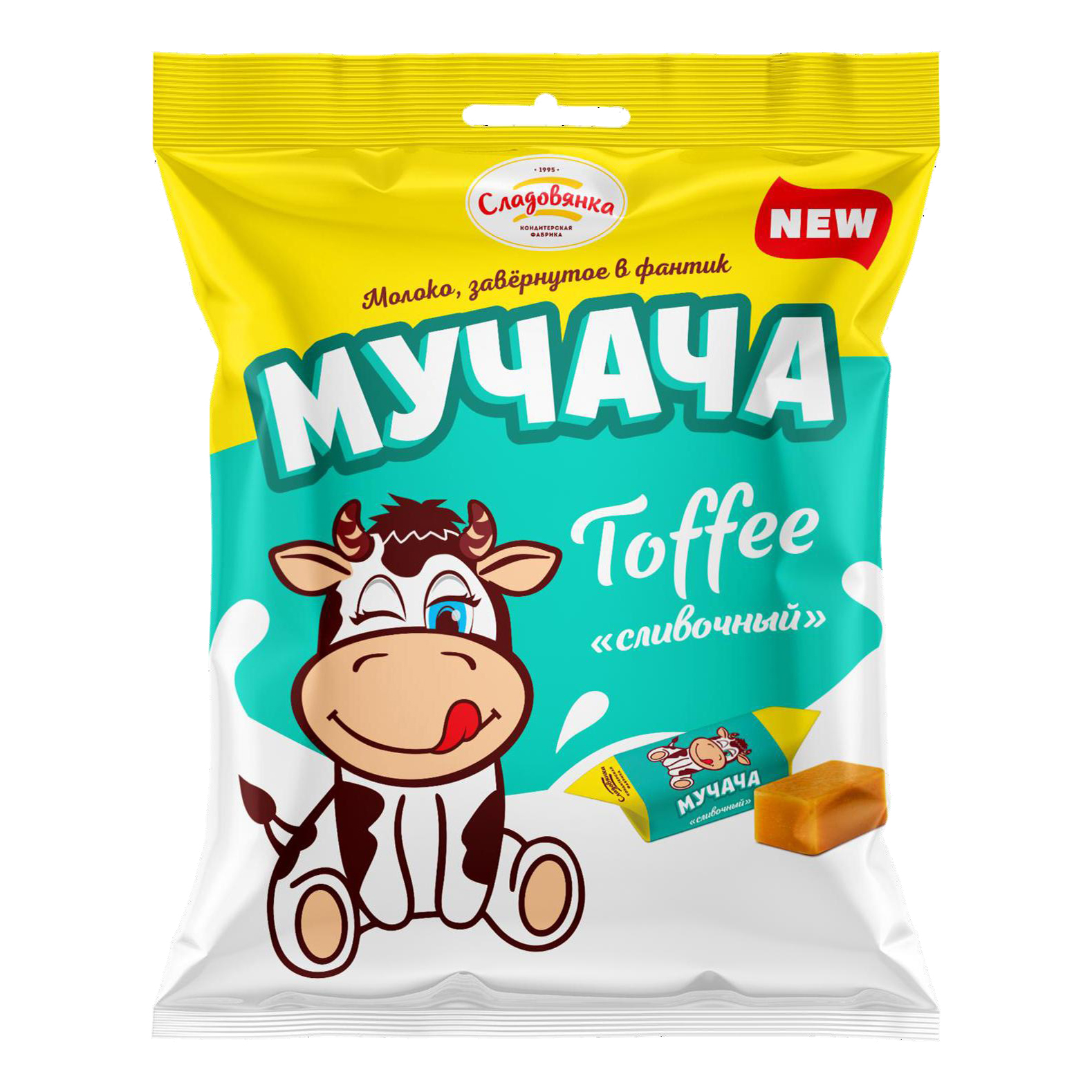 

Ирис Сладовянка Тоффи Мучача сливочный 200 г