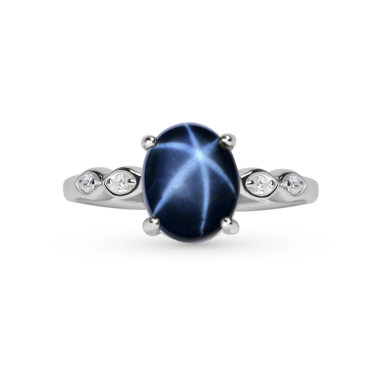 

Кольцо из серебра с сапфиром р. 19 Balex Jewellery 1410931824, 1410931824