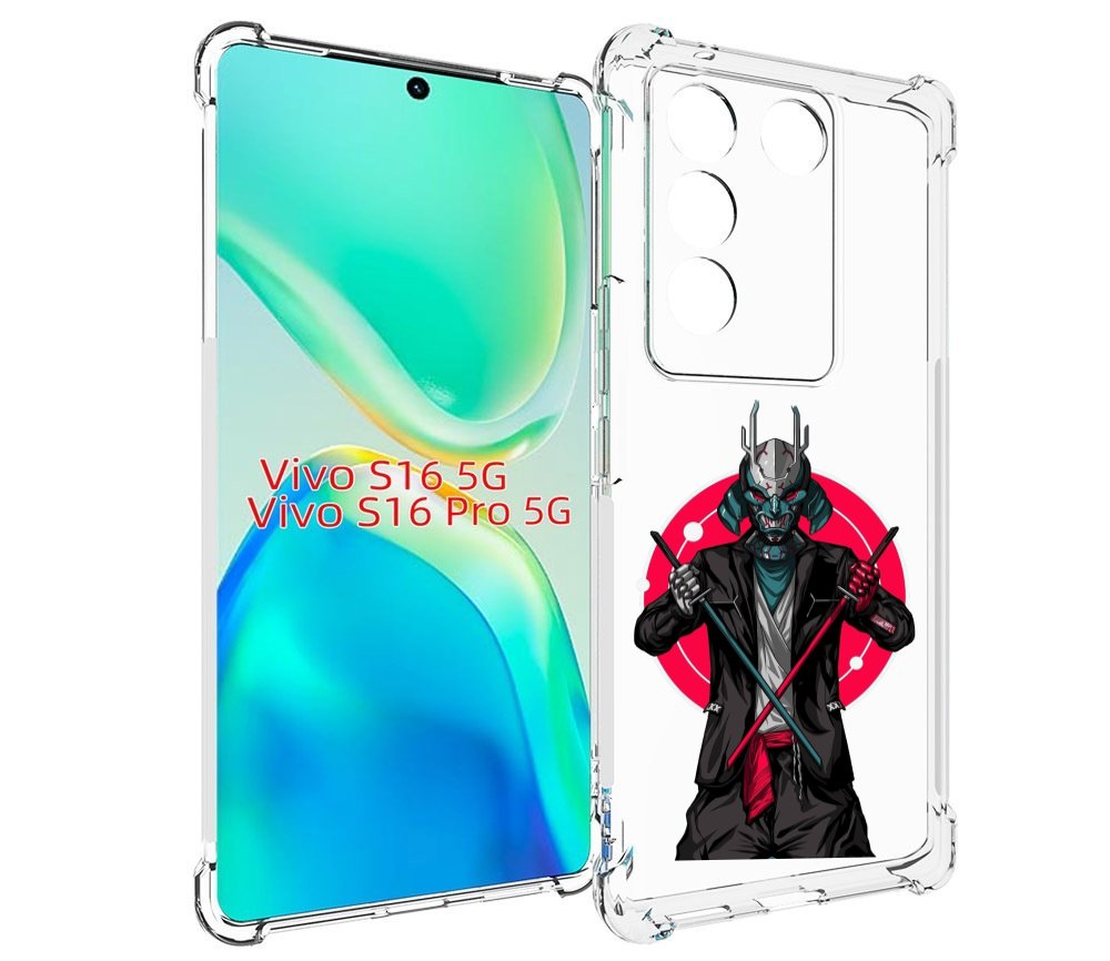 

Чехол MyPads якудза с катанами для Vivo S16 5G / S16 Pro 5G / V27 / V27 Pro, Tocco