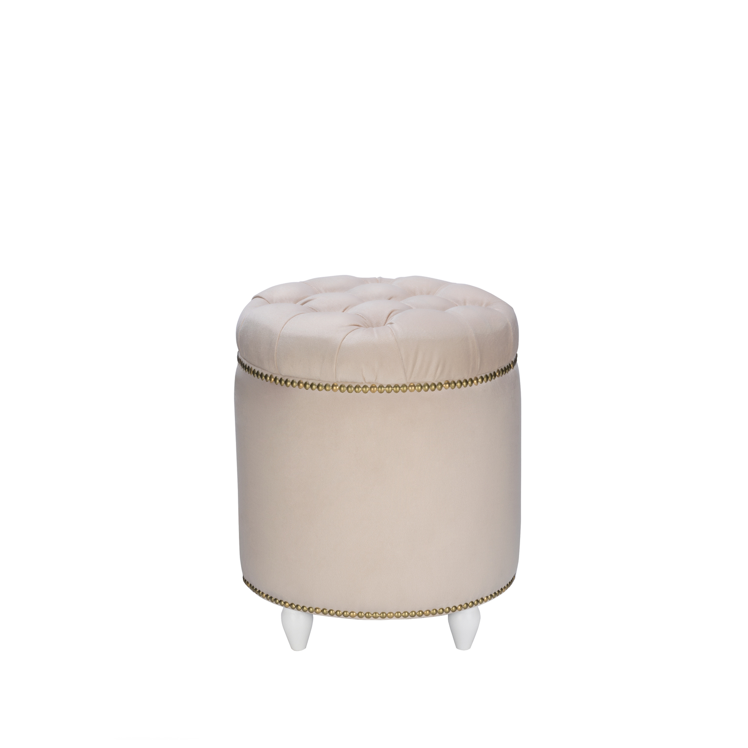 

Пуф Leset Classic-02 40х40х43 молочный/белый, Classic-02