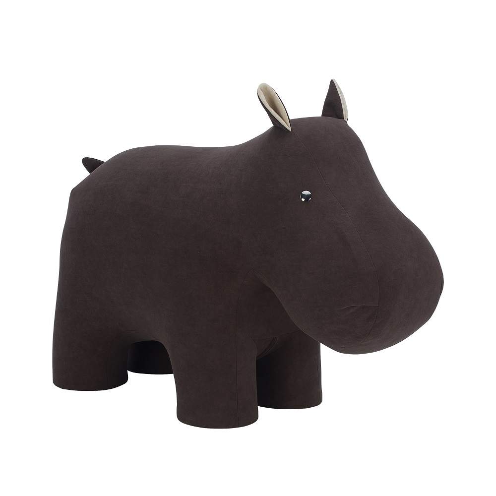 

Пуф Leset Hippo 90х40х65 omega 22/omega 2, Бежевый;коричневый, Hippo