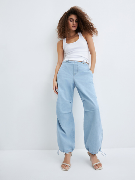 

Джинсы женские ZARINA 3226478778 синие XS, Синий, 3226478778