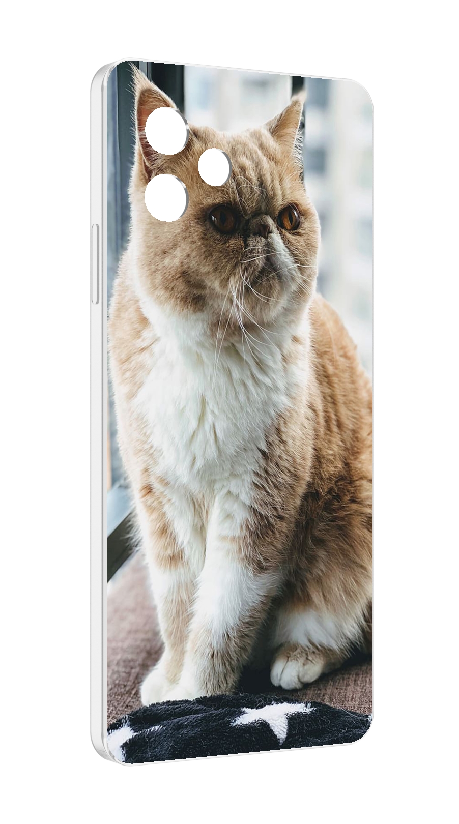 Чехол MyPads кошка экзот для Huawei Nova Y61 / Huawei Enjoy 50z