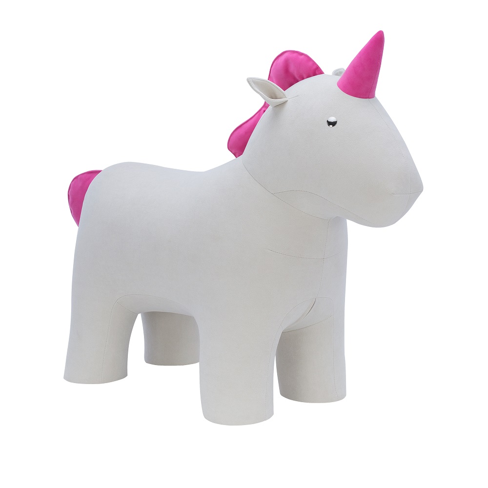

Пуф Leset Unicorn, ткань Omega 30/Enigma 24, Белый;розовый, Unicorn