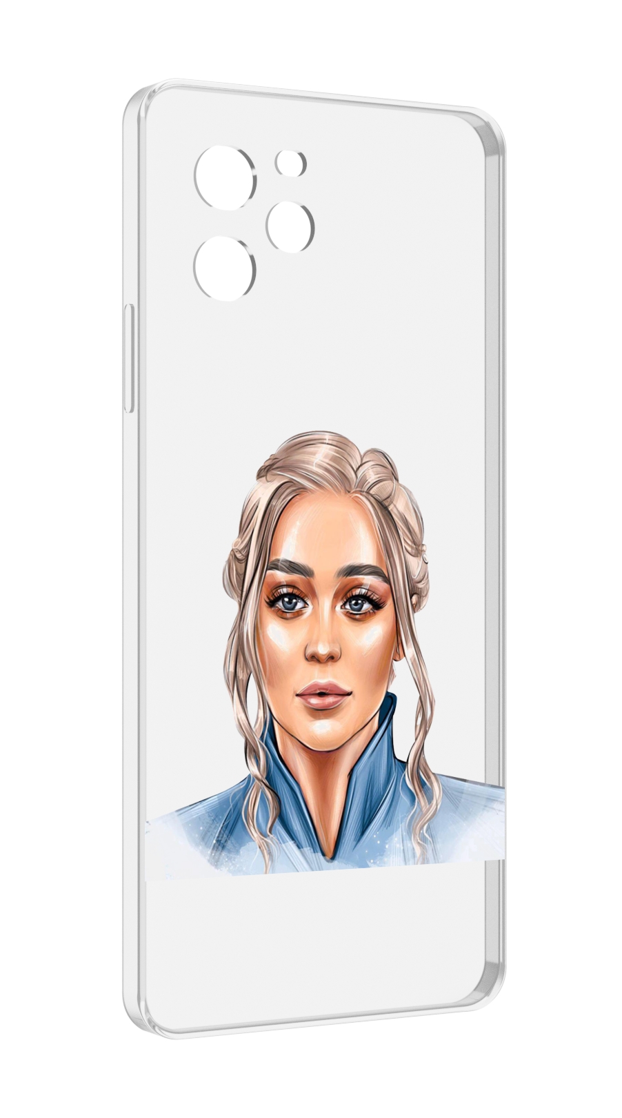 

Чехол MyPads красивая-нарисованная-девушка-блондинка женский для Huawei Nova Y61, Прозрачный, Tocco