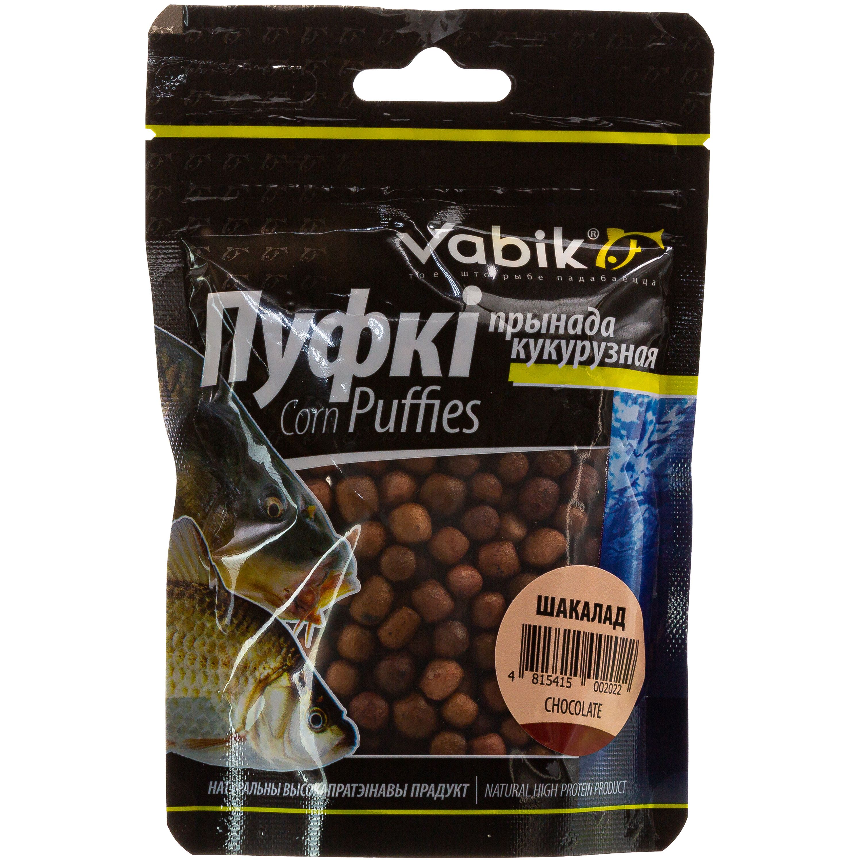 Кукуруза воздушная Vabik Corn Puffies Шоколад 3-5 мм 496₽