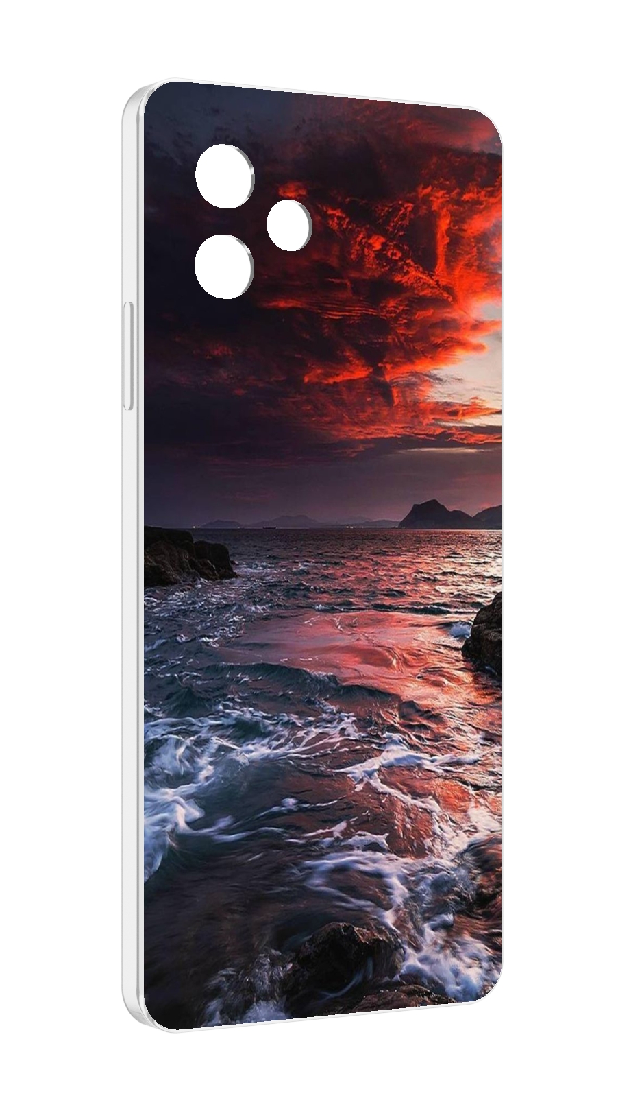 

Чехол MyPads красивый залив для Huawei Nova Y61 / Huawei Enjoy 50z, Прозрачный, Tocco