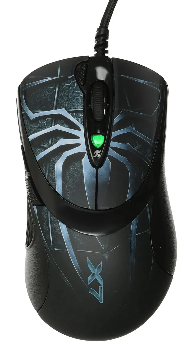 

Проводная игровая мышь A4Tech Oscar Editor XL-747H черный, синий, Oscar Editor XL-747H
