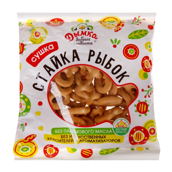 

Сушки Дымка Стайка рыбок 200 г