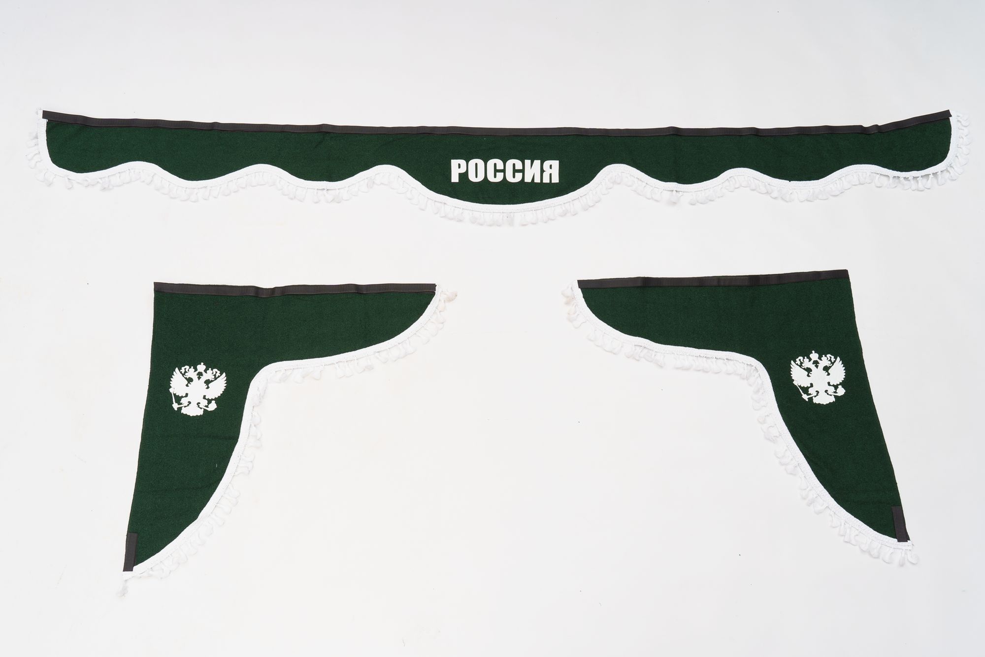 

Ламбрекен РОССИЯ (Зеленый с белым), Белый;зеленый